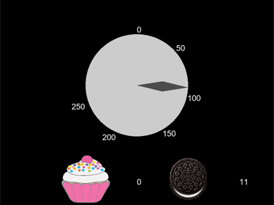Participant's view of the experiment.